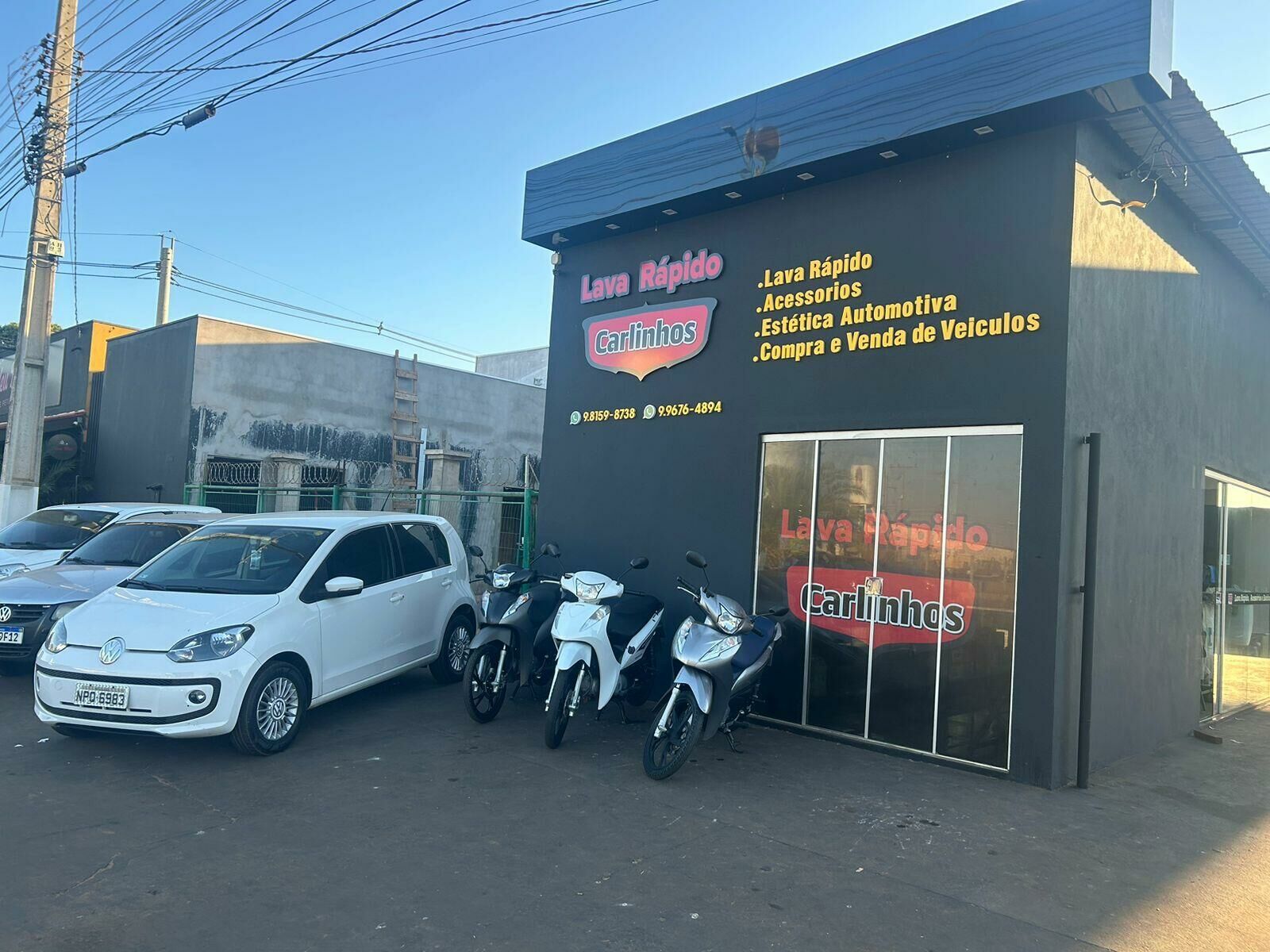 Imagem de compartilhamento para o artigo Lavador Carlinhos oferece Carros Seminovos e Motocicletas com os Melhores Preços da Cidade da MS Todo dia